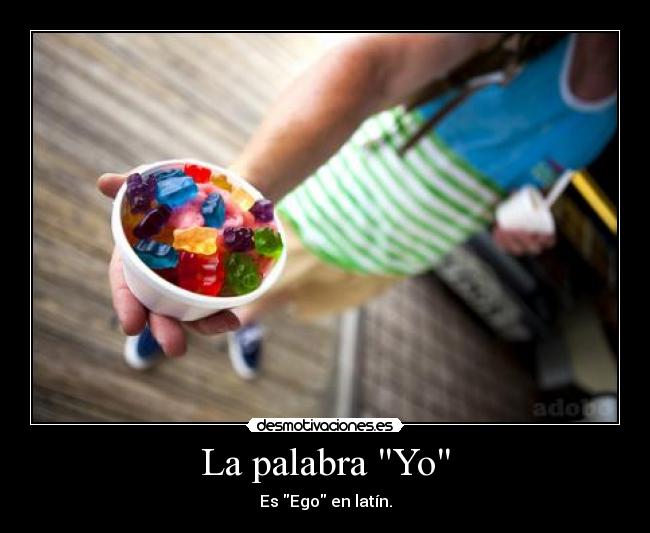 La palabra Yo -