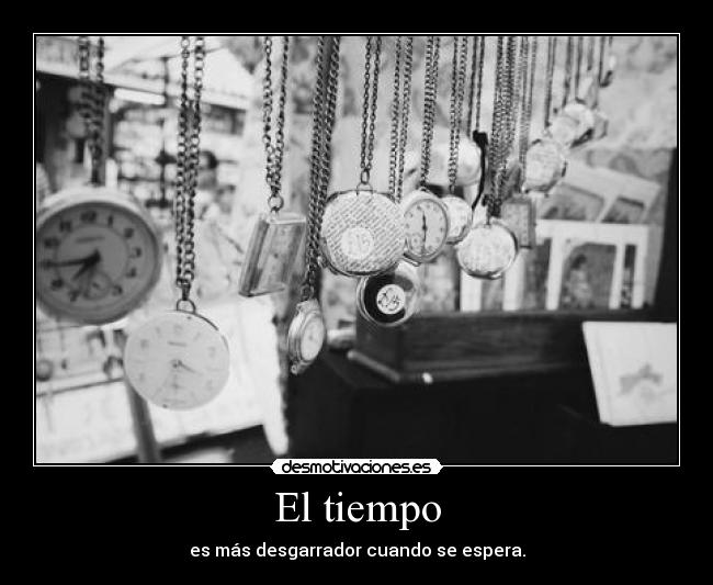 El tiempo - 