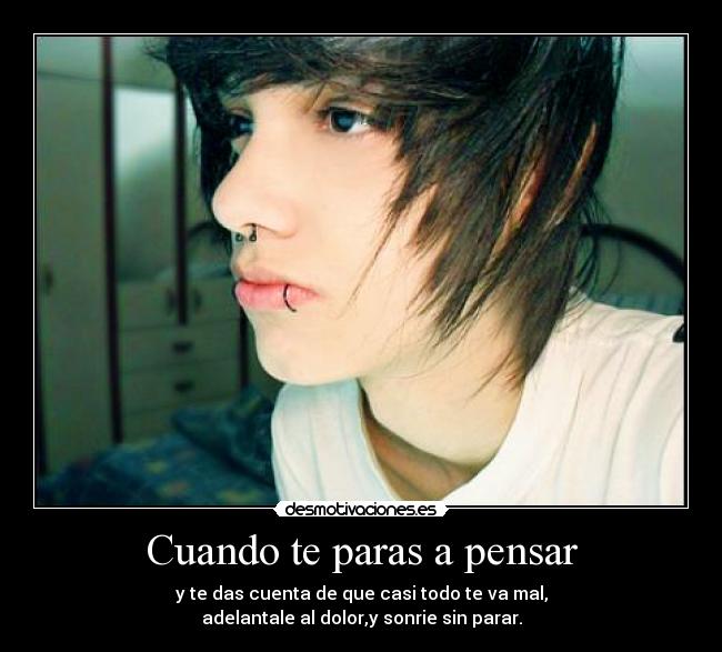 Cuando te paras a pensar -