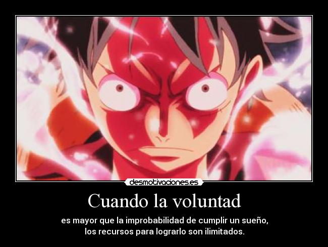 carteles one piece luffy desmotivaciones