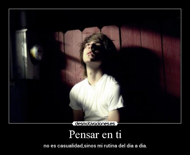 Pensar en ti - 