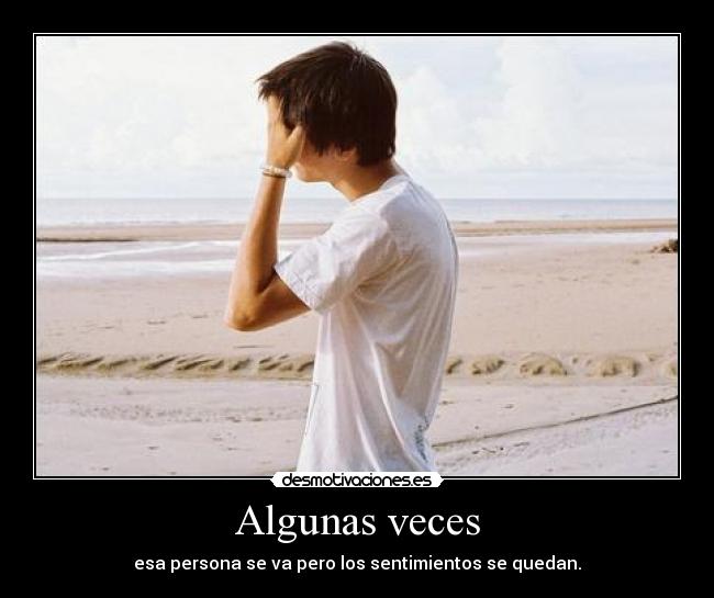 Algunas veces -