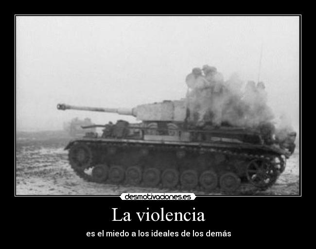 La violencia -