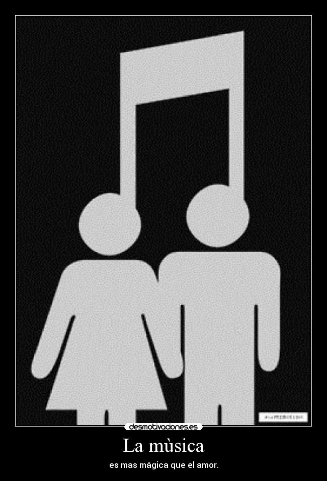 La mùsica -