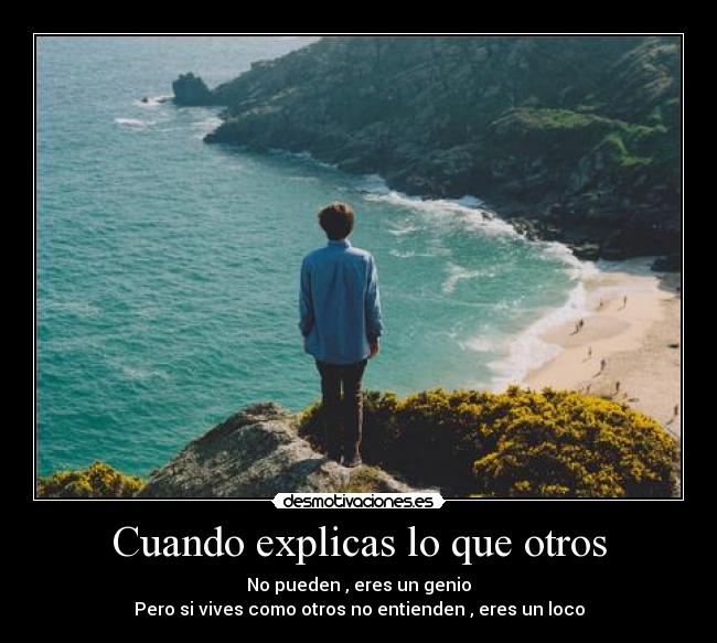 Cuando explicas lo que otros - 