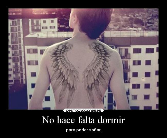 No hace falta dormir - 