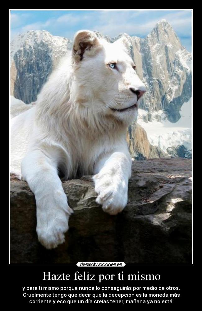 Hazte feliz por ti mismo - 