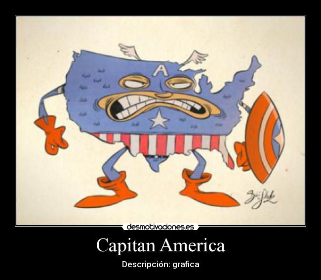 Capitan America - Descripción: grafica