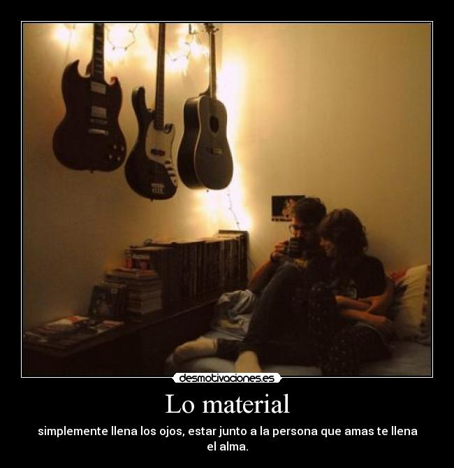 Lo material -