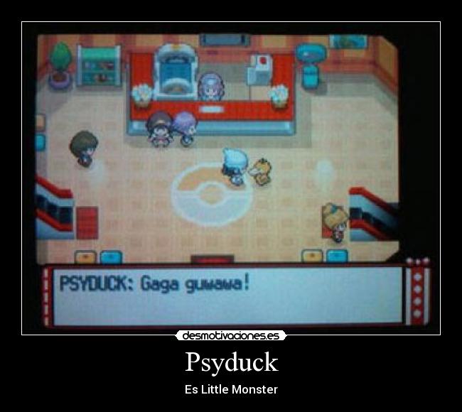 Psyduck - Es Little Monster