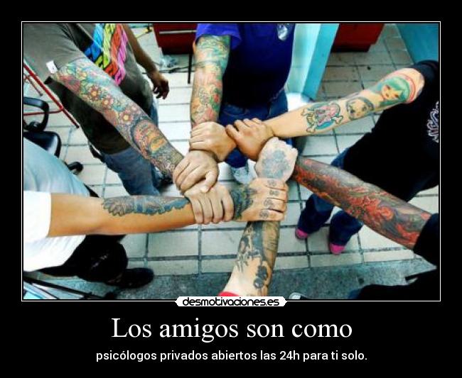 carteles amigos amistad desmotivaciones