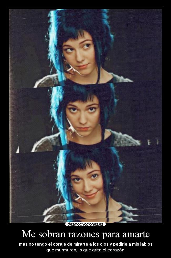 Me sobran razones para amarte -