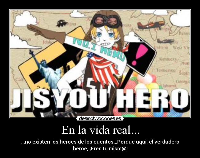 En la vida real... -