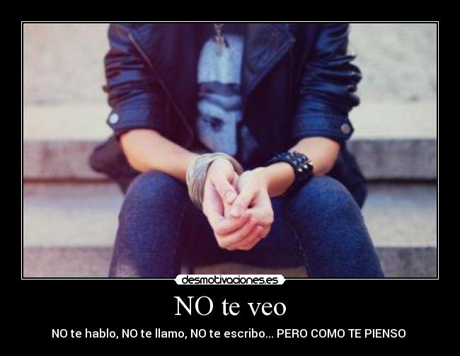 NO te veo - 