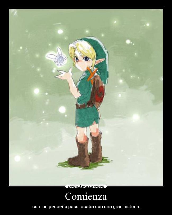 carteles thelegendofzelda link desmotivaciones