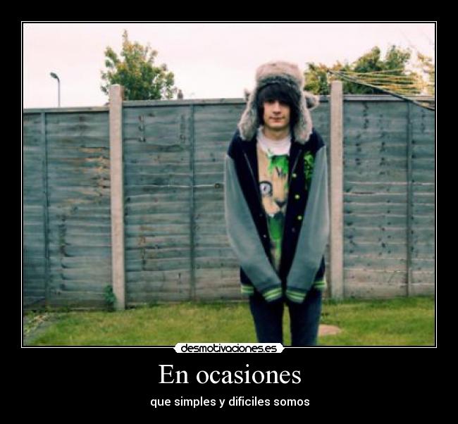 En ocasiones -