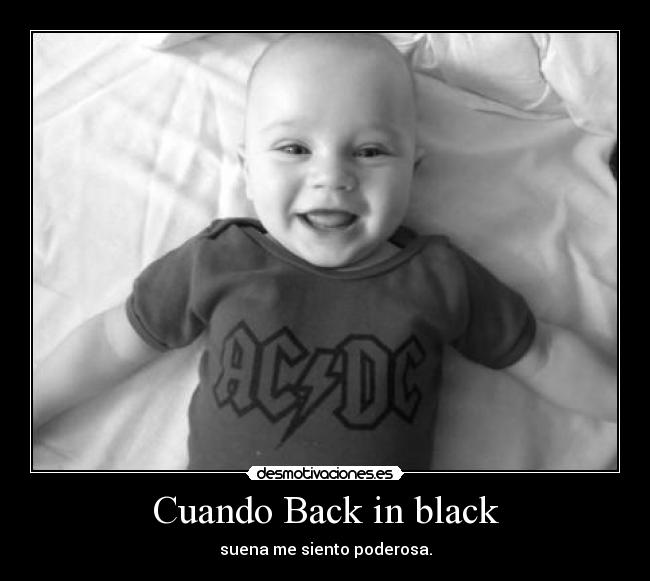 Cuando Back in black -