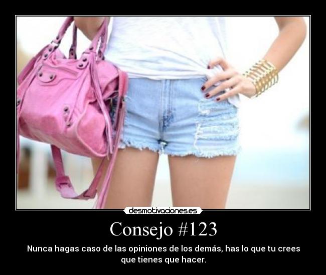 Consejo #123 - 