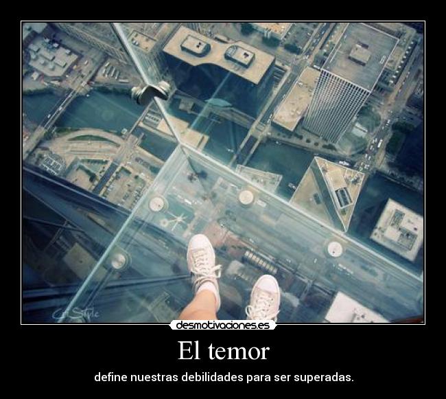 El temor -