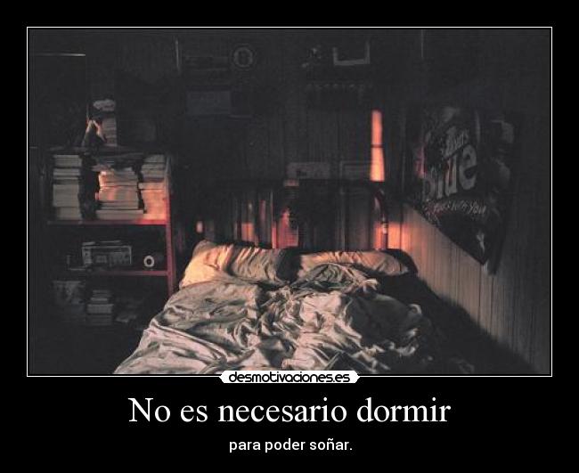 No es necesario dormir - 