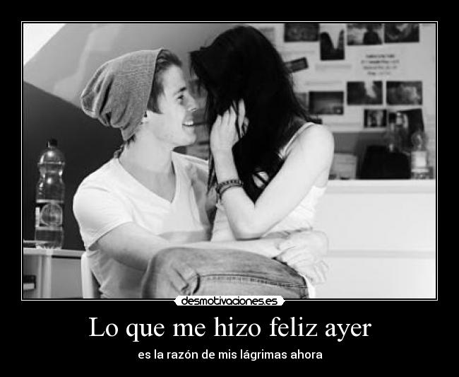 Lo que me hizo feliz ayer -