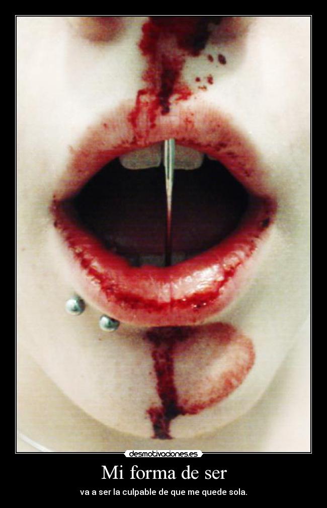 Mi forma de ser -