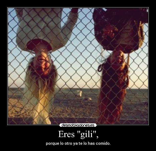 Eres gili, - 