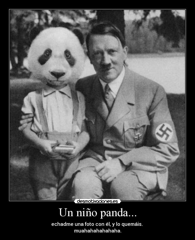 Un niño panda... - 