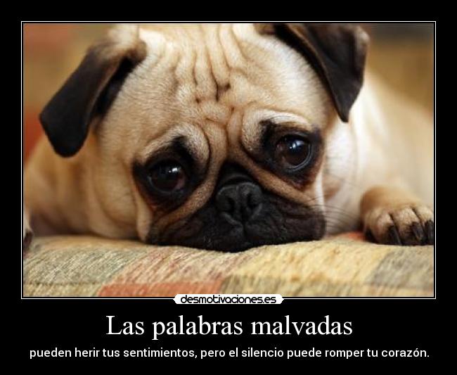 Las palabras malvadas -