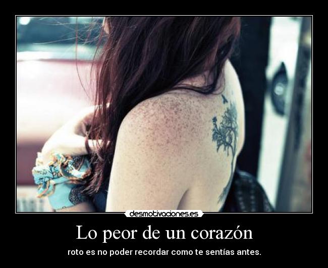 Lo peor de un corazón -