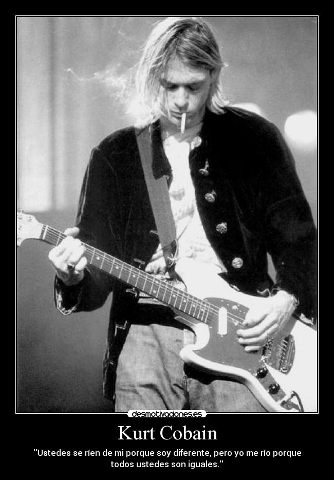 carteles kurtcobain nirvana desmotivaciones