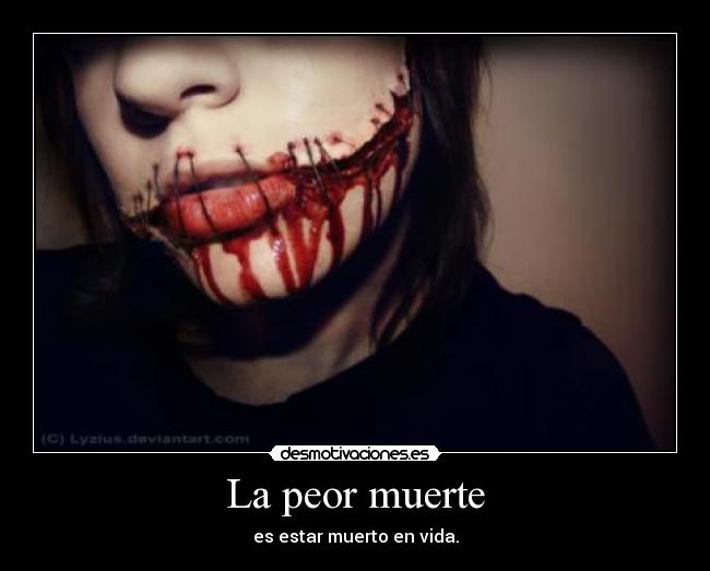 La peor muerte -