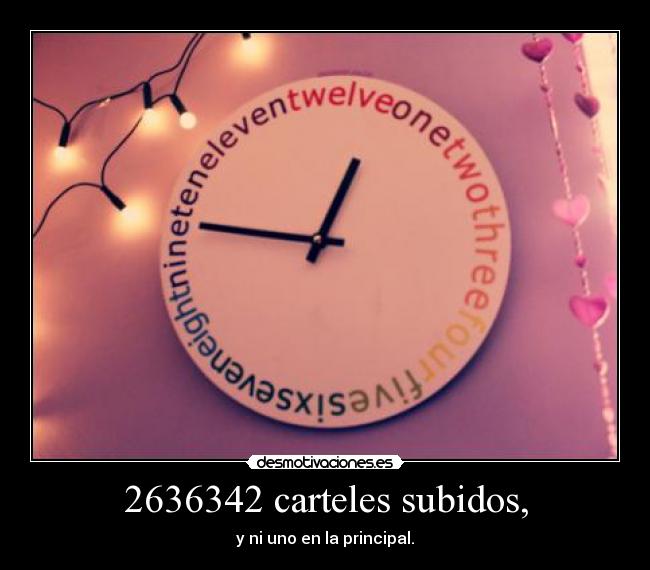 2636342 carteles subidos, -