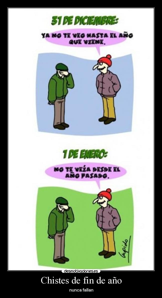 Chistes de fin de año -