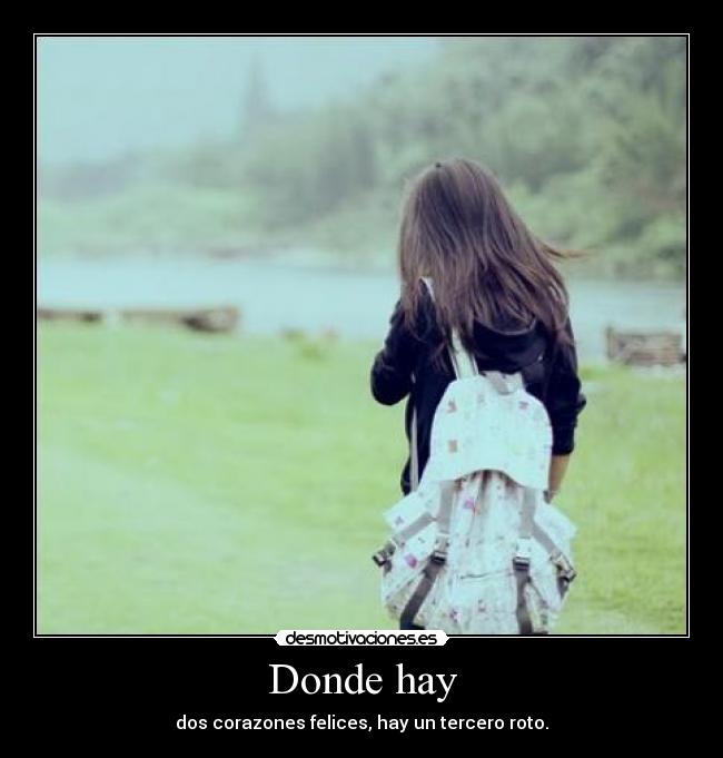 Donde hay - 