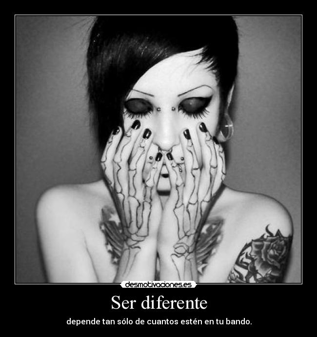 Ser diferente - 