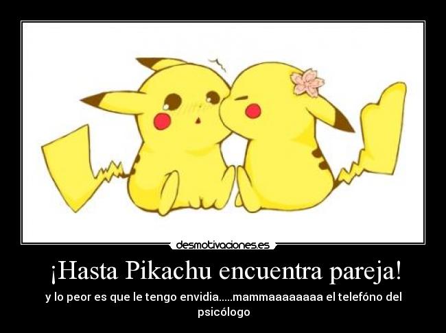 ¡Hasta Pikachu encuentra pareja! -