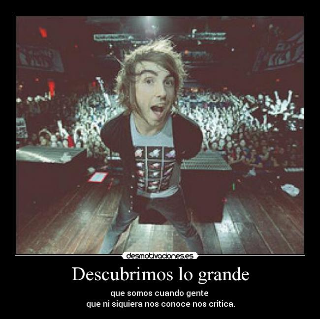 Descubrimos lo grande - 