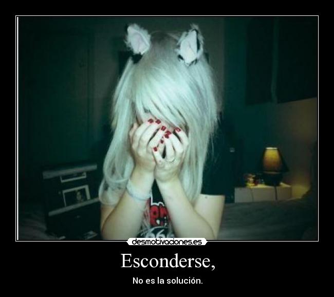 Esconderse, - 