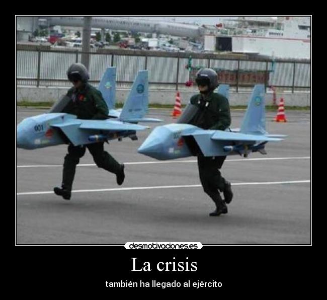 La crisis -