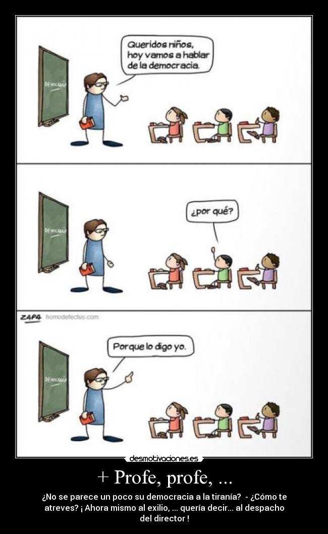 + Profe, profe, ... -