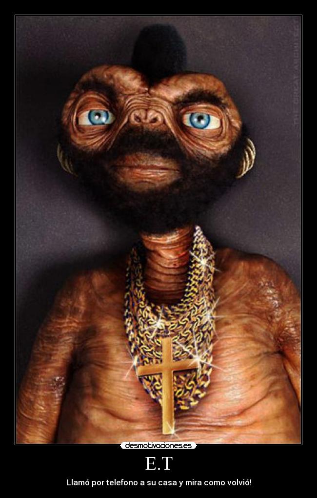 E.T - Llamó por telefono a su casa y mira como volvió!