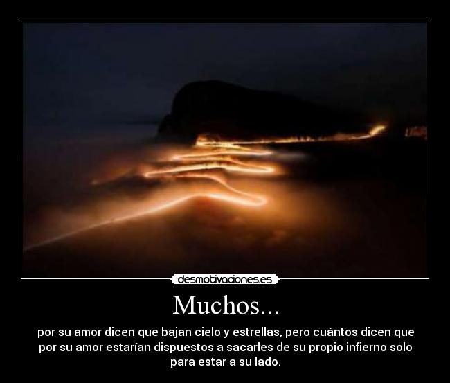 Muchos... -