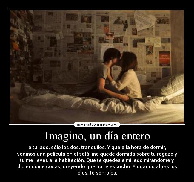 Imagino, un día entero - 