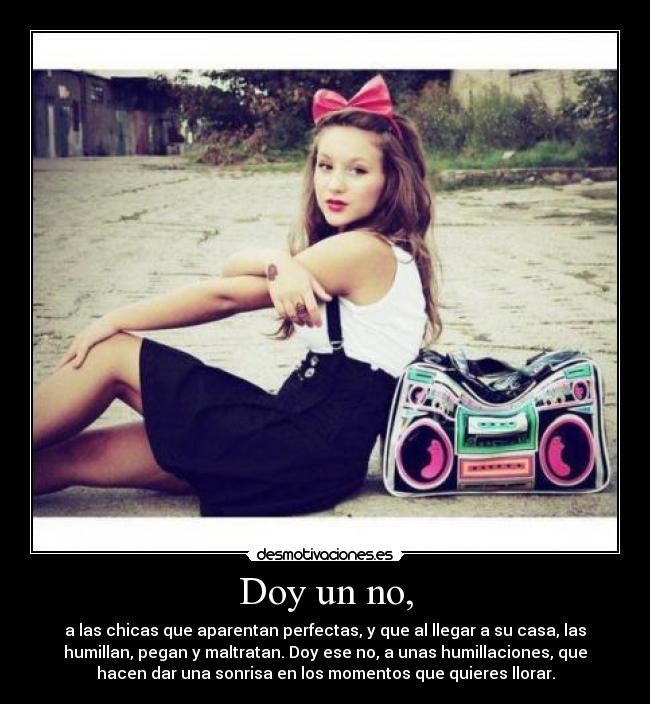 Doy un no, -