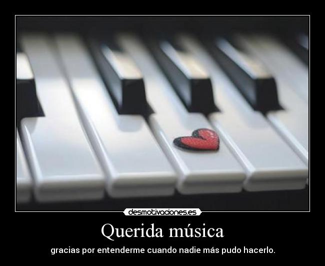 Querida música -
