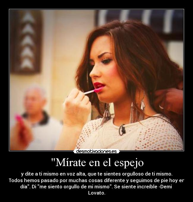 Mírate en el espejo -