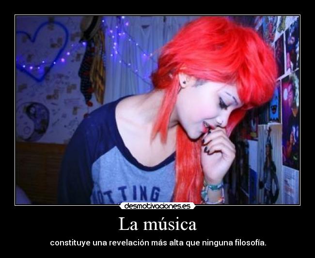 La música -