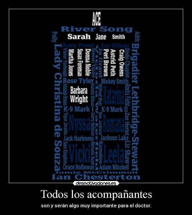 carteles clantimelord timelord whovian tardis nombres desmotivaciones