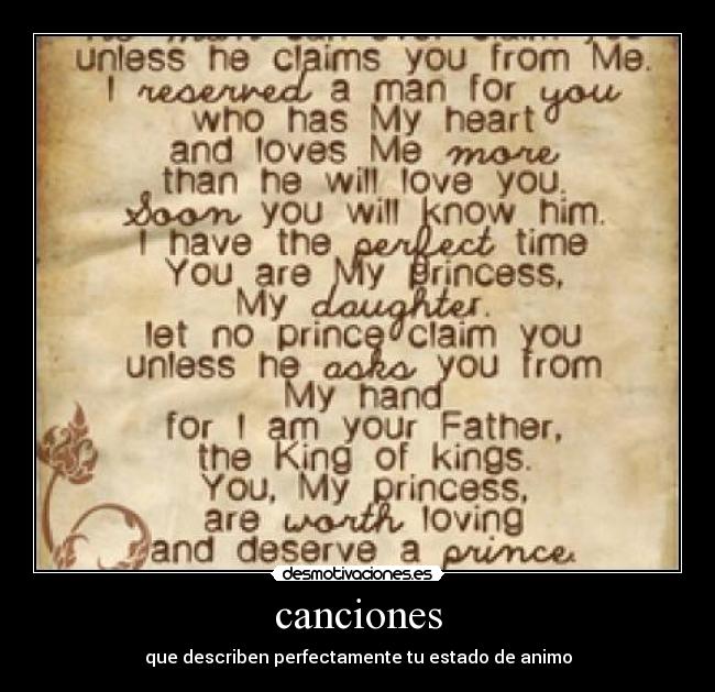 canciones - que describen perfectamente tu estado de animo